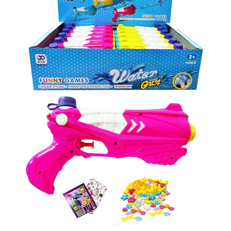 Pistolet na wodę zabawka, 12 szt. KU014C TOY WATER GUN 12 SZT