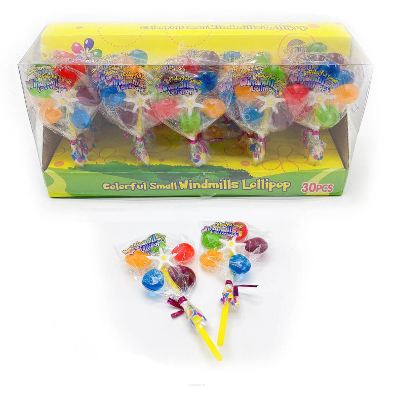 LIZAKI WIATRACZKI WINDMILL CANDY 8G X 30SZT