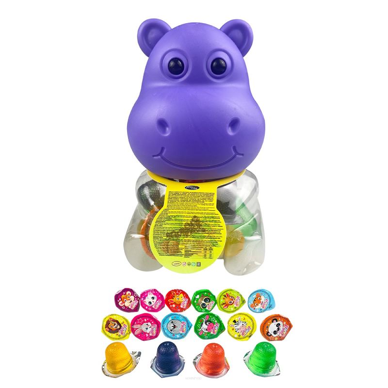 Mini Hippo Jelly  zestaw 12 sztuk galaretek