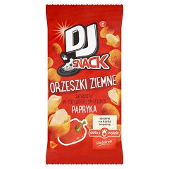 DJ SNACK • ORZESZKI ZIEMNE W SKORUPCE O SMAKU PAPRYKOWE - 20 SZTUK