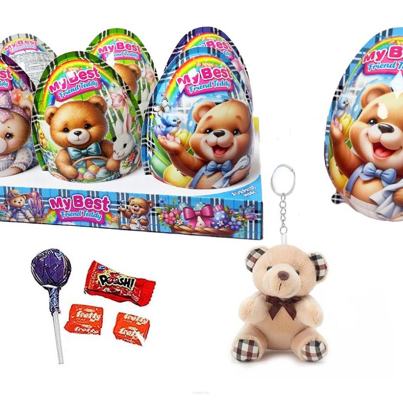 XXXL MY BEST TEDDY EGGS 6 X 25 GR