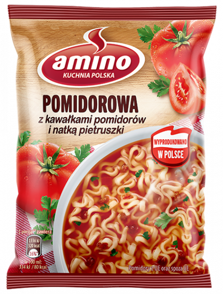 AMINO • ZUPA POMIDOROWA - 22 SZTUKI