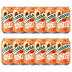 TYMBARK GAZZZ JABŁKO - BRZOSKWINIA 0,33L X 12SZT