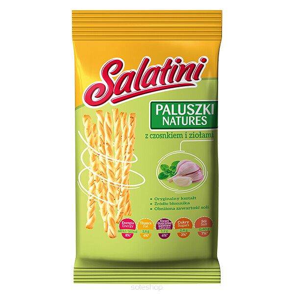 SALATINI PALUSZKI NATURES CZOSNKOWE - 42 SZTUKI