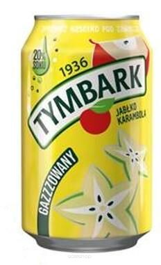 TYMBARK GAZZZ JABŁKO - KARAMBOLA 0,33 L X 12SZT