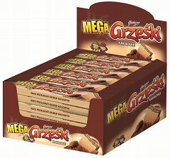 GRZEŚKI MEGA KAKAOWE - 32 SZTUKI