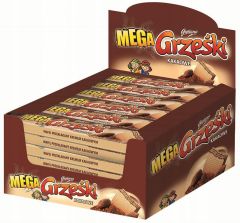 GRZEŚKI MEGA KAKAOWE - 32 SZTUKI