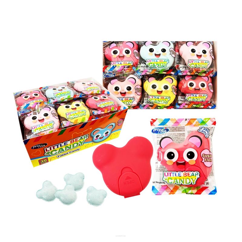 SUGER FREE LITTLE BEAR CANDY 30 SZT X 8 G