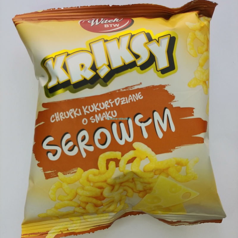 KRIKSY CHRUPKI KUKURYDZIANE  SEROWE 18G X 40SZT