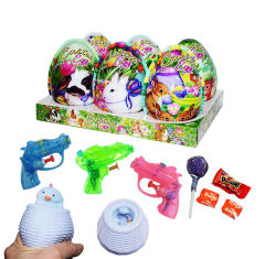 XXXL HAPPY ESTER PLASTIC EGGS 6 X 25 GR