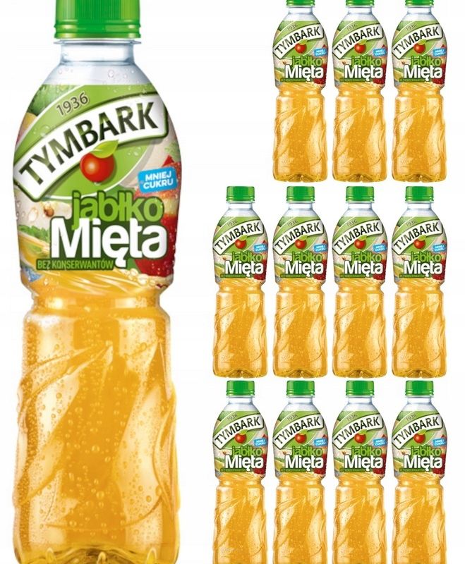 TYMBARK - JABŁKO • MIĘTA - 12 SZTUK