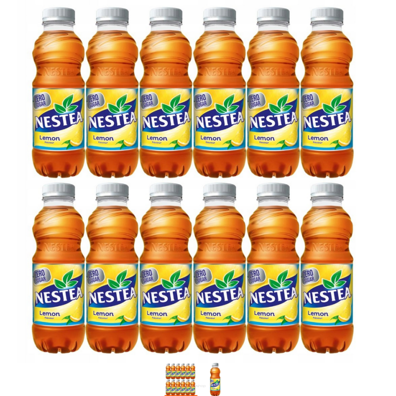NESTEA ZERO NAP HERBATA CYTRYNA 0,5L X 12SZT