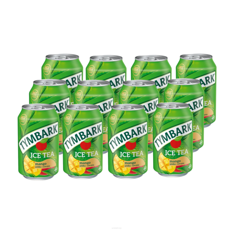 TYMBARK ICE TEA O SMAKU MANGO - 12 SZTUK