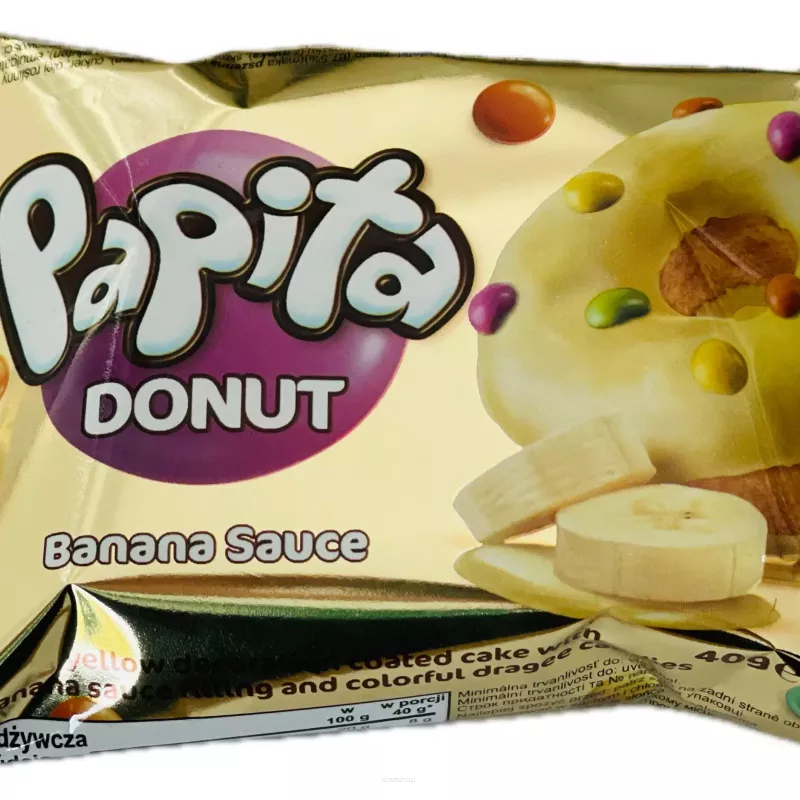 DONUT BANANOWY • PAPITA - 24 SZTUKI