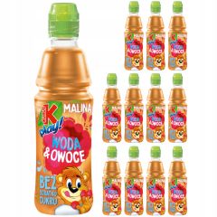 KUBUŚ PLAY - JABŁKO • MALINA • 400ML - 12 SZTUK