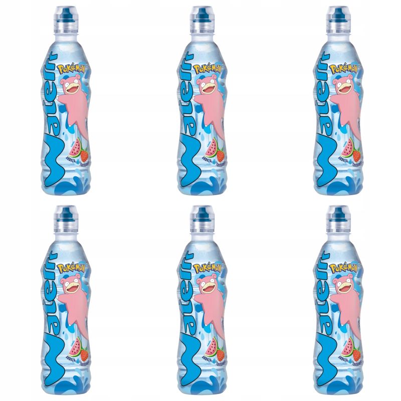 KUBUŚ WATERRR ARBUZ I TRUSKAWKA 6SZT X 0,5L