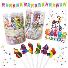 LIZAKI KOLOROWE • COLOR BENDING LOLLIPOP - 30 SZTUK