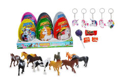 XXXL HORSE PLASTIC EGGS 6 X 20 GR JAJKA PLASTIKOWE