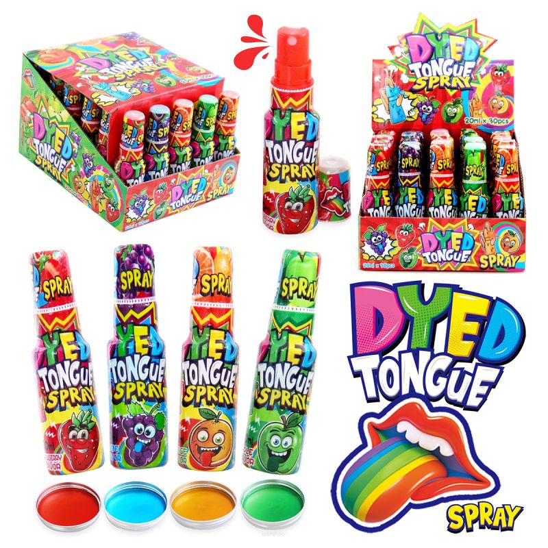 PFSD01358 DYED TONGUE SPRAY  30 SZT X 20 ML