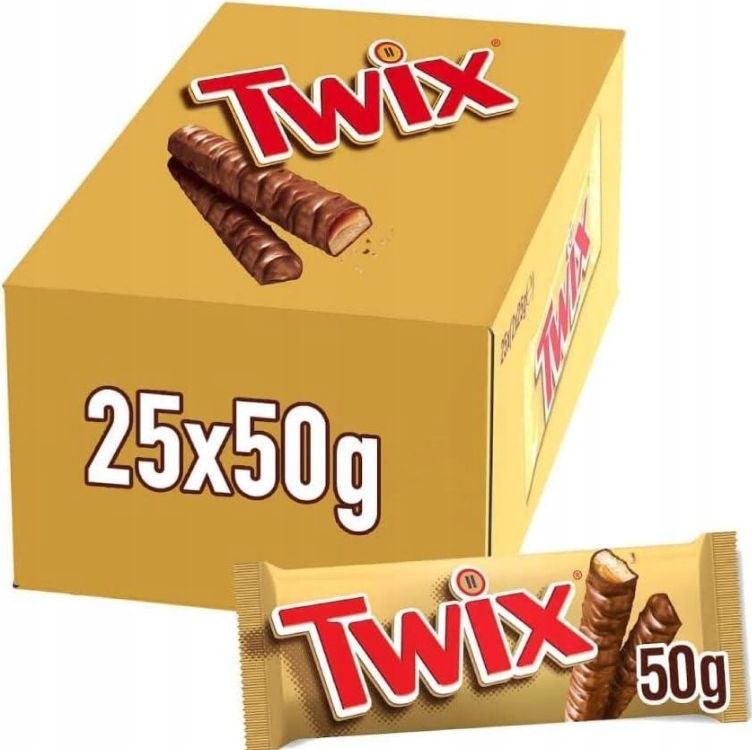 BATON TWIX 25SZT X50G
