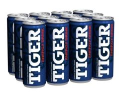 TIGER CLASSIC 250ML • NAPÓJ GAZOWANY Z DODATKIEM KOFEINY I WITAMIN - 12 SZTUK