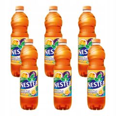 NESTEA ZIELONA HERBATA O SMAKU MARAKUI I TRAWY CYTRYNOWEJ 0,5L - 12 SZTUK