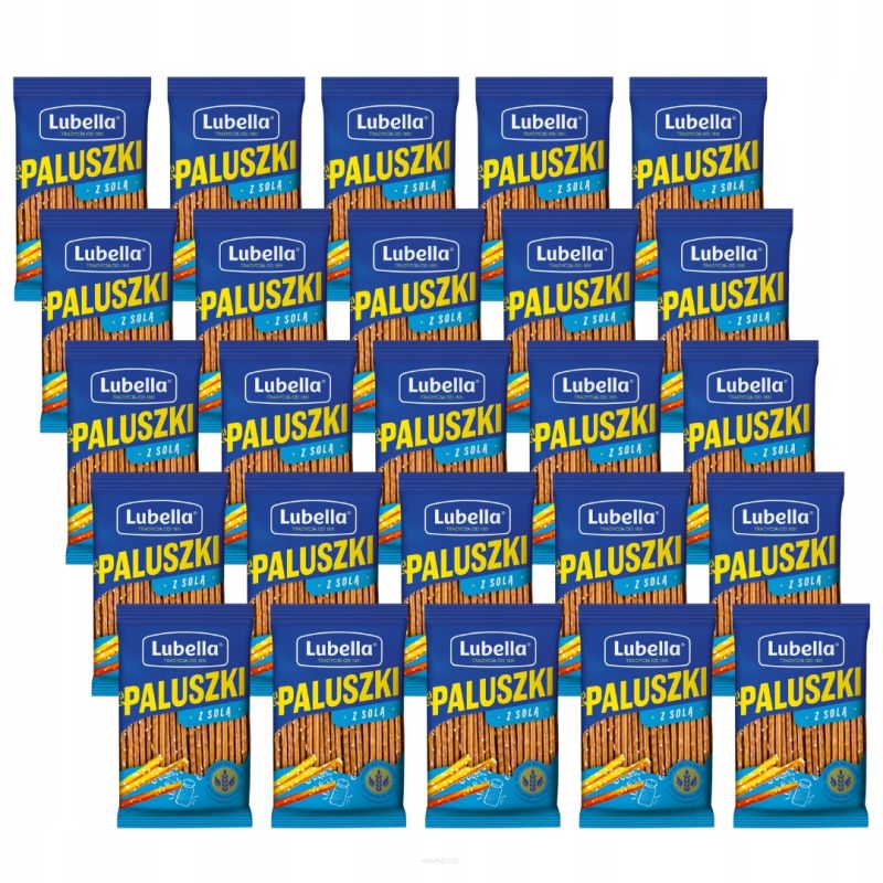 PALUSZKI LUBELLA Z SOLĄ 25SZT X 70G