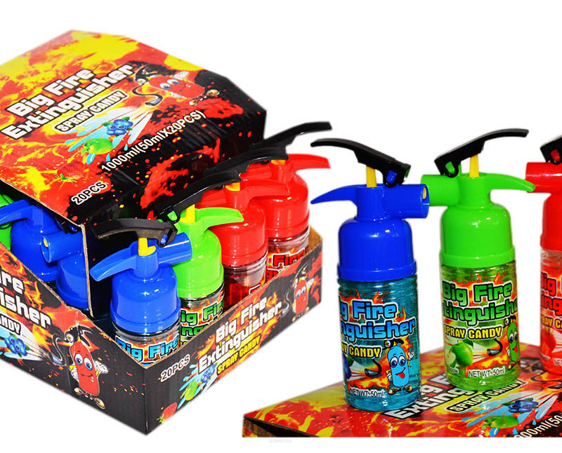 GAŚNICE ZE SPRAYEM • BIG FIRE EXTINGUISHER SPRAY - 20 SZTUK