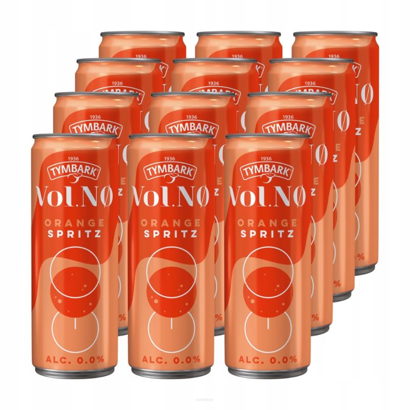 TYMBARK VOL.NO ORANGE SPRITZ 0,25L X 12SZT