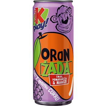 KUBUŚ PLAY ORANŻADA - POMARAŃCZA • MANGO - 12 SZTUK