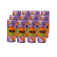 KUBUŚ PLAY ORANŻADA POM-MAN 0,25 L PUSZKA - 12 SZTUK