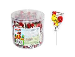 ROOSTER LOLLIPOP • LIZAKI KOGUTY - 50 SZTUK