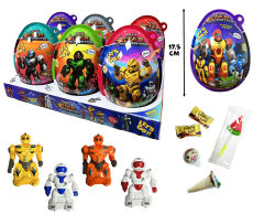 17,5 XXXL STAR WARRIOR PLASTIC EGGS 6 SZT JAJKA