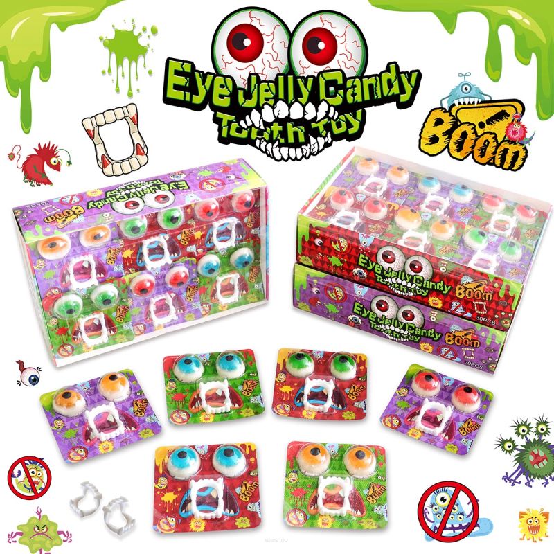ŻELKI EYE TEETH JELLY CANDY 30SZT X 7G