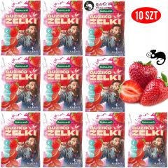 GUZIKO - ŻELKI TRUSKAWKOWE 10SZT X 34G
