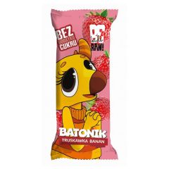 BERAW KIDS • BATON O SMAKU TRUSKAWKI I BANANA - 16 SZTUK