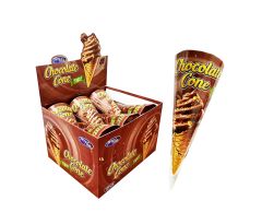 CHOCOLATE CONE CANDY  12X18GR ROŻKI CZAKOLADOWE