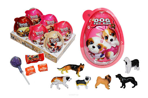 JAJKA DOG TOY EGG 6SZT X 20G