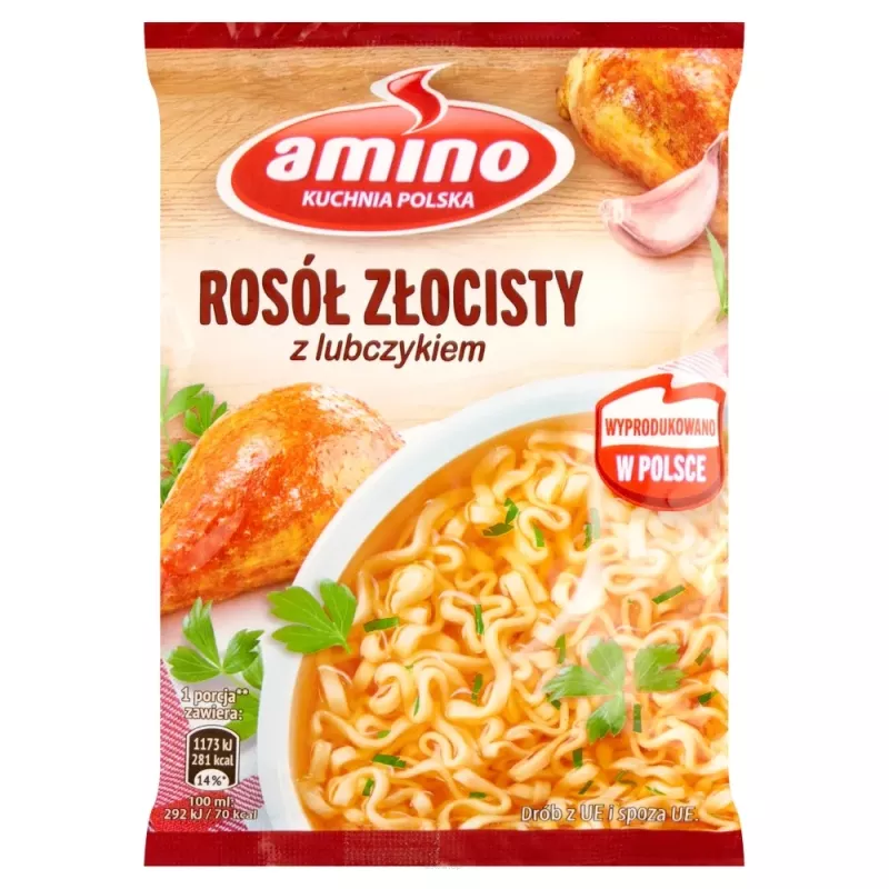 AMINO • ROSÓŁ ZŁOCISTY- 22 SZTUKI