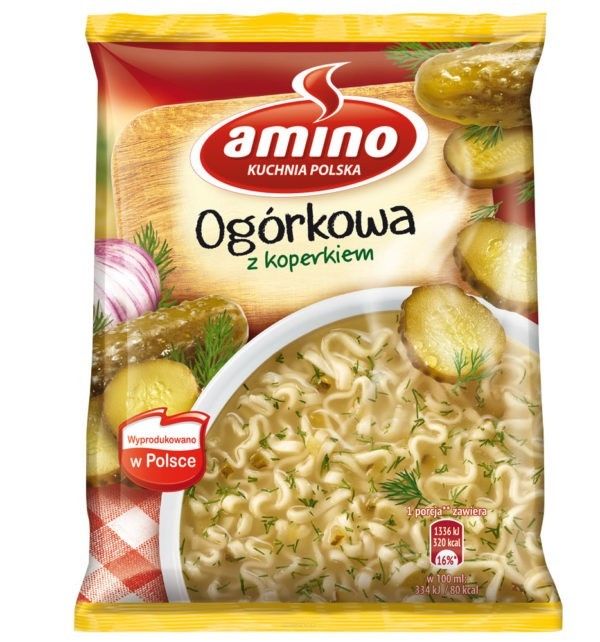 AMINO • ZUPA OGÓRKOWA - 22 SZTUKI