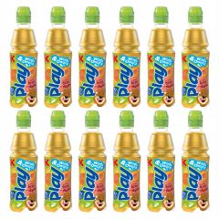 KUBUŚ PLAY - JABŁKO • BRZOSKWINIA • 400ML - 12 SZTUK