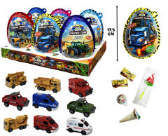 17,5 cm XXL TRUCKS TEAM PLASTIC EGGS 6 SZT X 20 GR