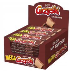 GRZEŚKI MEGA BEZ CZEKOLADY 34G X 36SZT