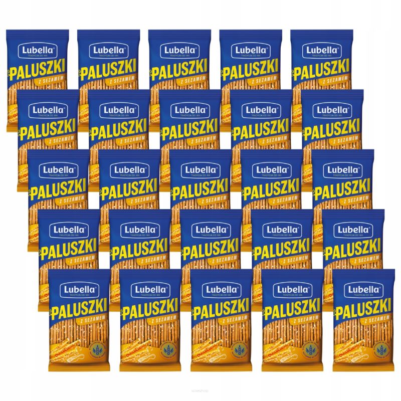 PALUSZKI LUBELLA Z SEZAMEM 25SZT X 70G