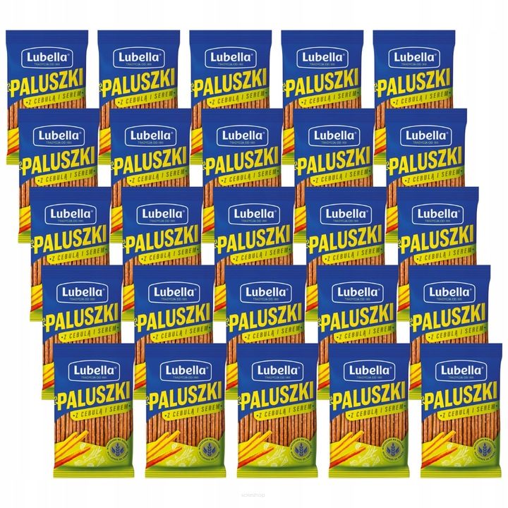 PALUSZKI LUBELLA Z CEBULKĄ I SEREM 25SZT X 70G